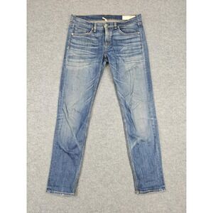 Rag & Bone Dre Jeans Womens 29 Blue Medium Wash Mid Rise Boyfriend Stretch Denim